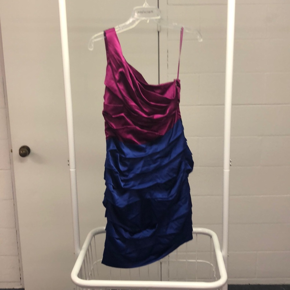 Express off the shoulder cocktail dress